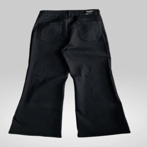 Jean Negro Elastizado Wide Leg | Pantalones | Negro | Fesera La Plata | La Plata, Argentina