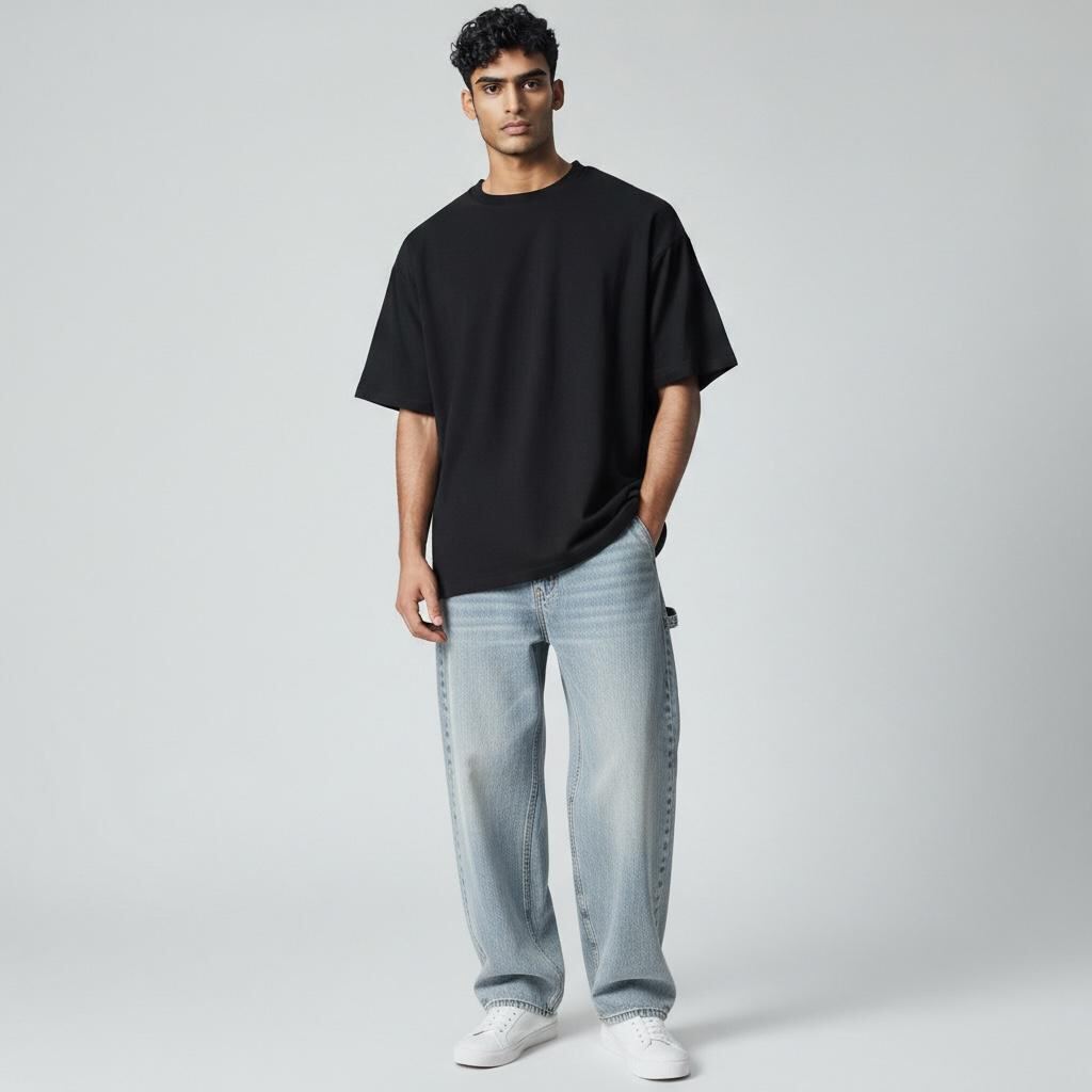 Jean Baggy Liso gris | Pantalones | Gris Claro | Fesera La Plata | La Plata, Argentina