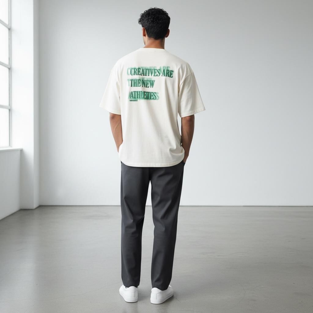 remera blanca con bordado verde | Remeras | Blanco | Fesera La Plata | La Plata, Argentina
