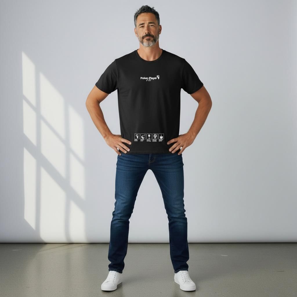 Remera de algodón peinado estampado | Remeras | Negro, Blanco | Fesera La Plata | La Plata, Argentina
