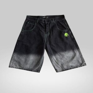 Bermuda Baggy Bordado “ALIEN” | Bermudas | Negro | Fesera La Plata | La Plata, Argentina