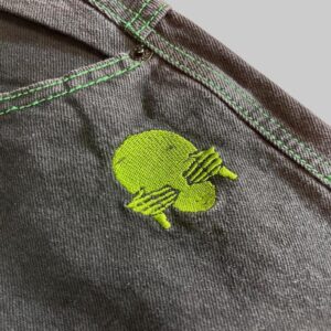 Bermuda Baggy Bordado “ALIEN” | Bermudas | Negro | Fesera La Plata | La Plata, Argentina