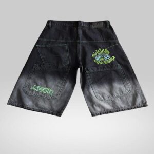Bermuda Baggy Bordado “ALIEN” | Bermudas | Negro | Fesera La Plata | La Plata, Argentina