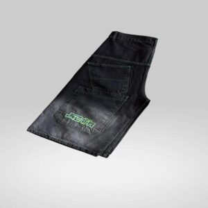 Bermuda Baggy Bordado “ALIEN” | Bermudas | Negro | Fesera La Plata | La Plata, Argentina