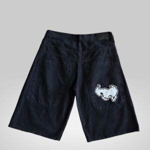 Bermuda Baggy Bordado | Bermudas | NEGRO | Fesera La Plata | La Plata, Argentina