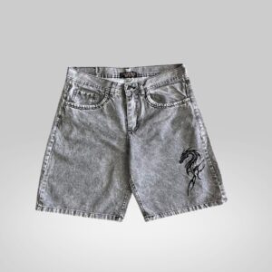 Bermuda Bordado “DRAGON” | Bermudas | GRIS | Fesera La Plata | La Plata, Argentina