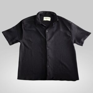Camisa Tejida de hilo | Camisas | NEGRO, NATURAL | Fesera La Plata | La Plata, Argentina