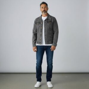 Campera de jean gris | Camperas | GRIS | Fesera La Plata | La Plata, Argentina