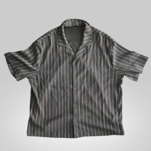 Conjunto de Lino a rayas | Conjuntos | GRIS | Fesera La Plata | La Plata, Argentina