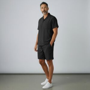 Conjunto de gamuza soft negro | Conjuntos | NEGRO | Fesera La Plata | La Plata, Argentina