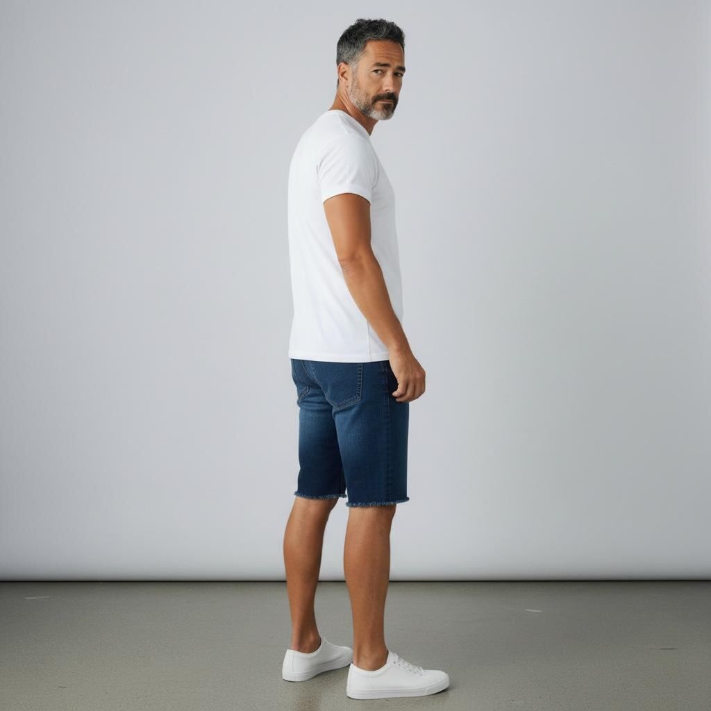 Bermuda Baggy Liso Azul Oscuro | Bermudas | AZUL OSCURO | Fesera La Plata | La Plata, Argentina