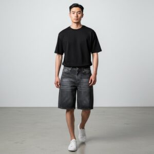 Bermuda Baggy Oscuro Localizado | Bermudas | NEGRO | Fesera La Plata | La Plata, Argentina