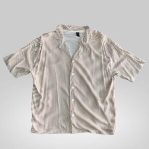 Camisa a rayas de lino roja. | Camisas | ROJO | Fesera La Plata | La Plata, Argentina