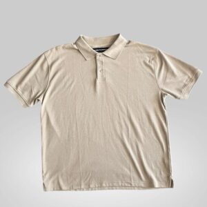 Chomba lisa de piqué. | Remeras | NEGRO, ARENA | Fesera La Plata | La Plata, Argentina