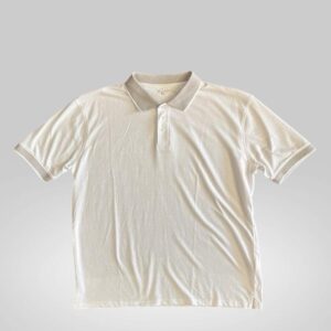 Chomba lisa de algodón. | Remeras | AZUL, CREMA | Fesera La Plata | La Plata, Argentina