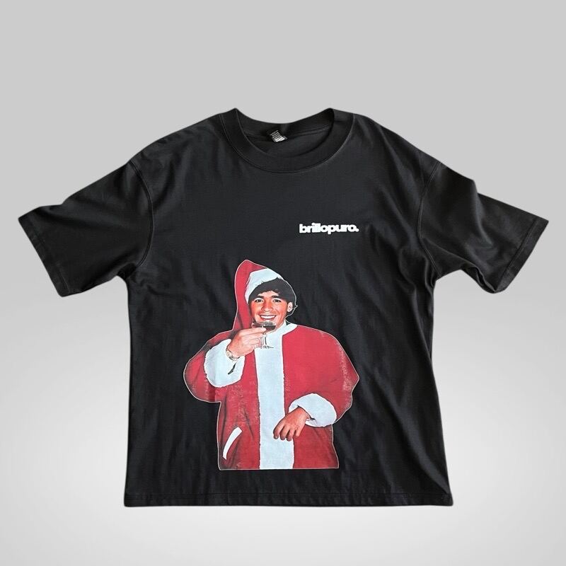 Remera manga corta de algodón corte oversize | Remeras | Negro | Fesera La Plata | La Plata, Argentina