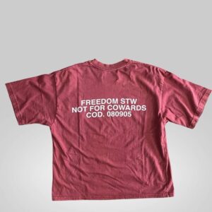 remera corte Boxy de algodón estampado Fesera en La Plata