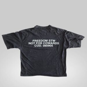 remera corte Boxy de algodón estampado Fesera en La Plata