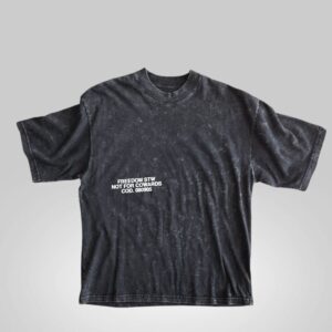 remera corte Boxy de algodón estampado Fesera en La Plata