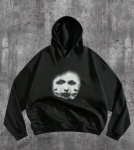 Buzo de algodón estampado | Buzos y sweaters | NEGRO | Fesera La Plata | La Plata, Argentina