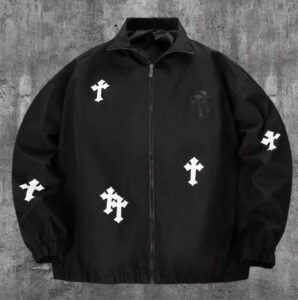 Campera estilo chaqueta negra estampada | Camperas | NEGRO | Fesera La Plata | La Plata, Argentina